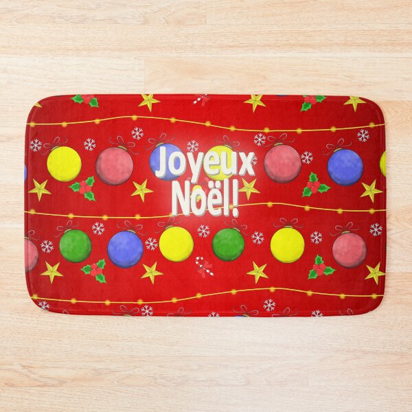 Item preview, joyeux noël boules designed and sold by ZiphGames.