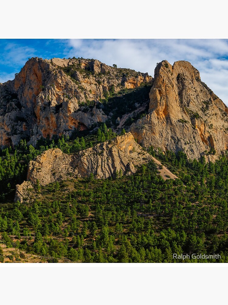 Thumbnail 5 of 5, Acrylic Block, Cabezon del Oro mountain ridge designed and sold by RalphGoldsmith.