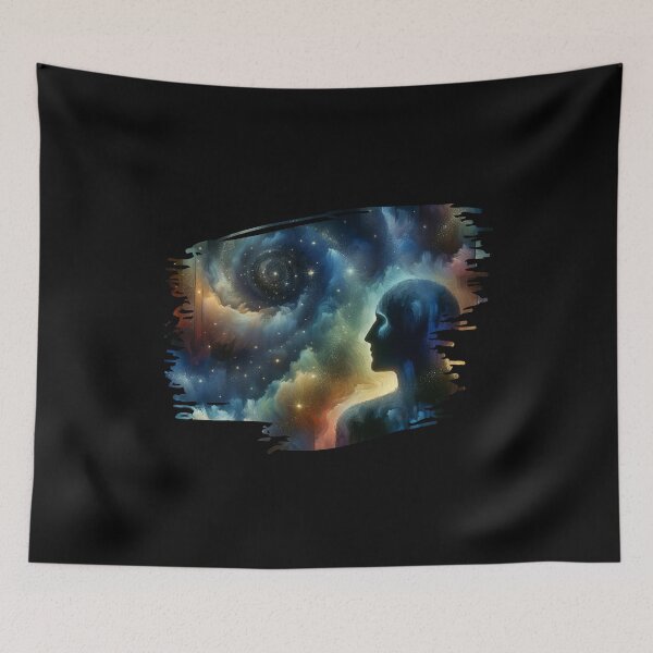 Item preview,  Thought Symmetry: A Visual Abstraction , abstract philosophy  designed and sold by ChromaticBlend.