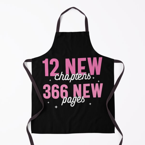 Item preview, 12 New Chapters, 366 New Pages - Happy New Year 2024, Book Lovers (Pink and White Design) designed and sold by Spiprinto.