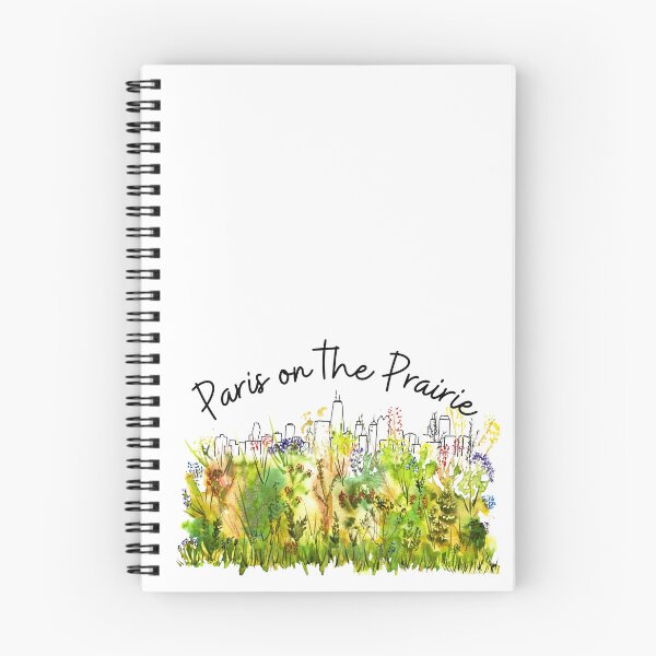 Item preview, Paris on the Prairie Watercolor designed and sold by Color Chicago.