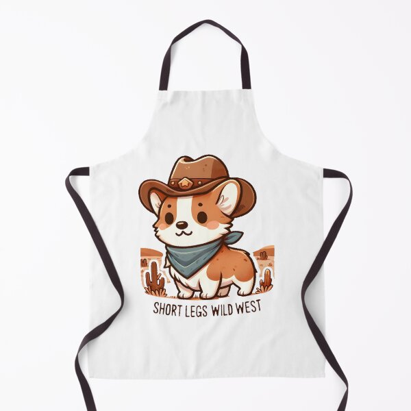 Item preview, Sheriff Corgi in Wild West Attire designed and sold by UmbrellaStudio1.