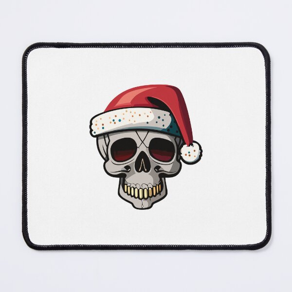 Item preview, The Christmas Skull Wearing A Hat designed and sold by griceyvisuals.