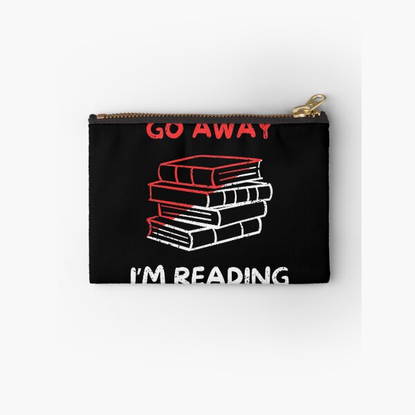 Item preview, Go away i'm reading designed and sold by Gilpro Designs.
