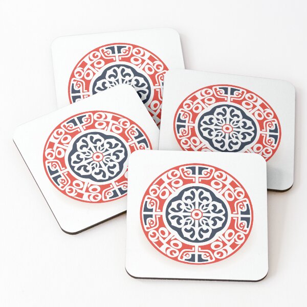 Item preview, Geometrical Black and Red designed and sold by ColorsAndStyle.