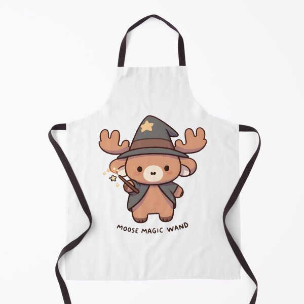 Item preview, Wizard Moose with Magic Wand designed and sold by UmbrellaStudio1.