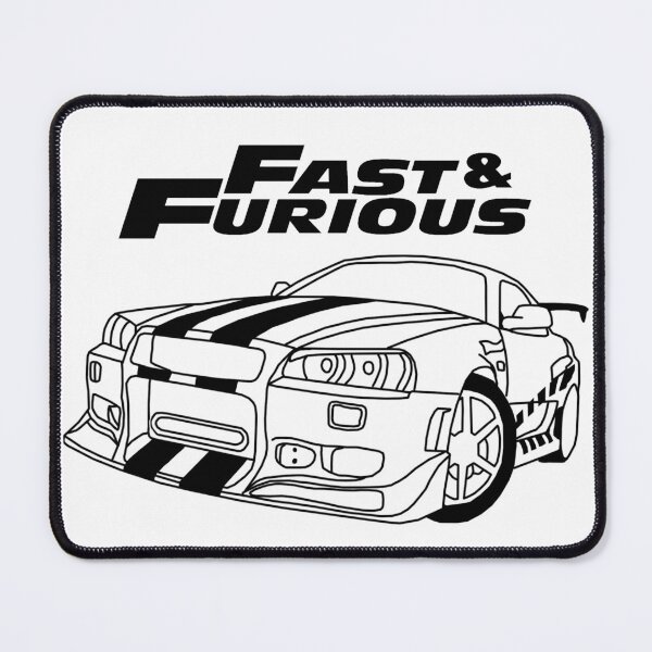 Item preview, Nissan Skyline - Black Outline Style designed and sold by AngeliaLucis.