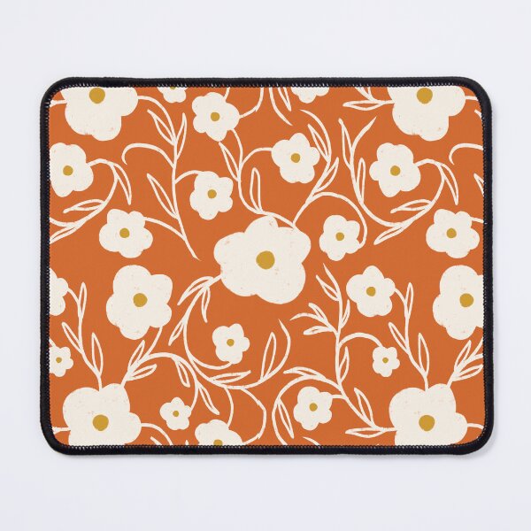 Item preview, Floriography Modern Floral Daisy Orange designed and sold by susycosta.