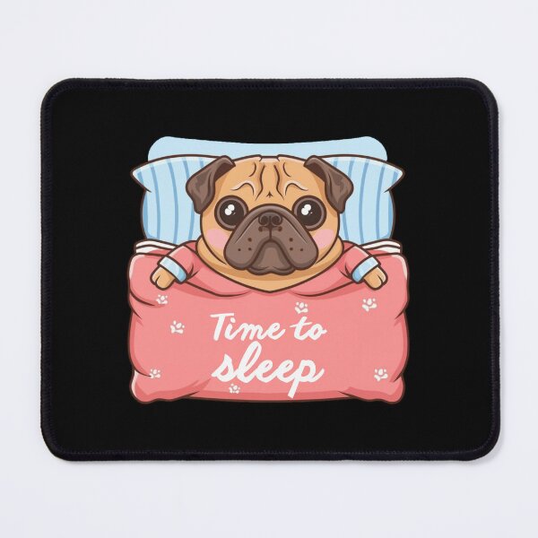 Item preview, Pug Pyjamas Time to Sleep designed and sold by Daria-Shop.
