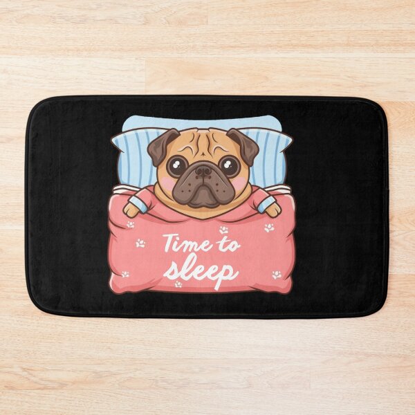 Item preview, Pug Pyjamas Time to Sleep designed and sold by Daria-Shop.