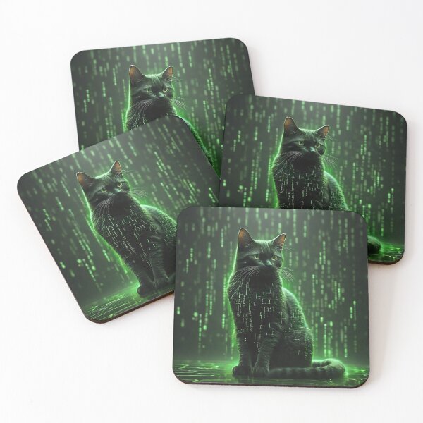 Item preview, Whimsical Matrix Cat Adventure designed and sold by Fafa ND.