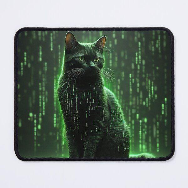 Item preview, Whimsical Matrix Cat Adventure designed and sold by Fafa ND.