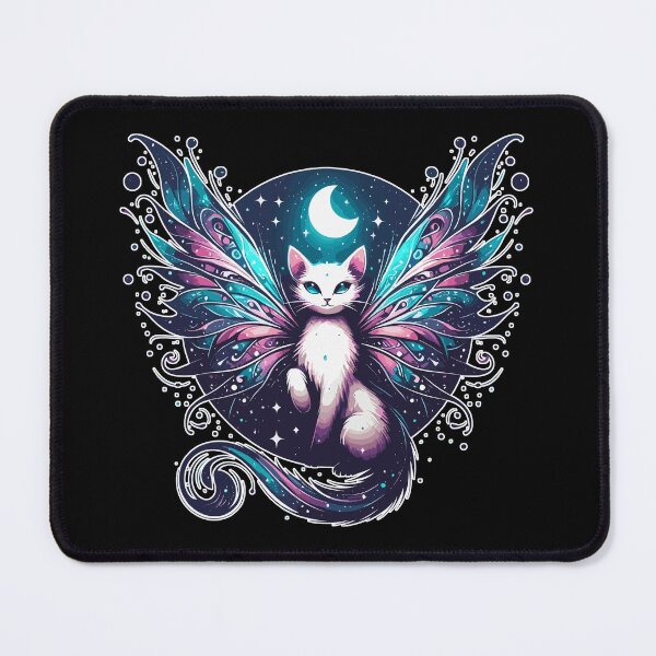 Item preview, Magical Fairy Cat in Starry night designed and sold by TomFrontierArt.