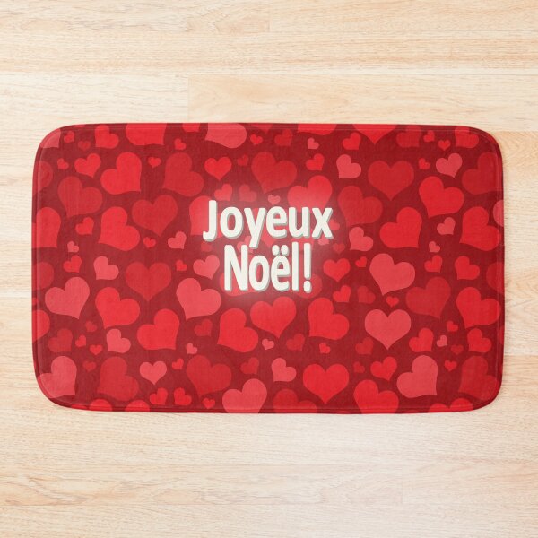 Item preview, joyeux noël cœurs designed and sold by ZiphGames.