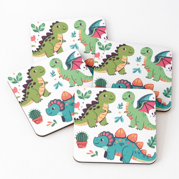 Item preview, Whimsical Dinosaur Delight! designed and sold by Pattern-Parade.