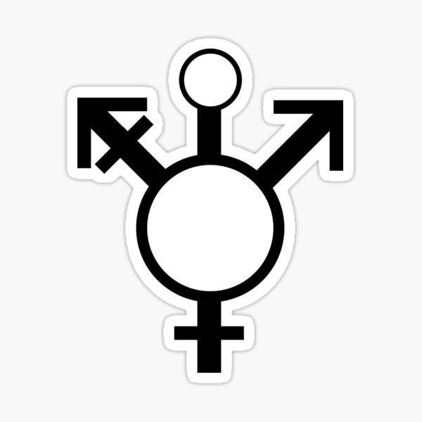 Embrace All Genders and Non-Genders Sticker
