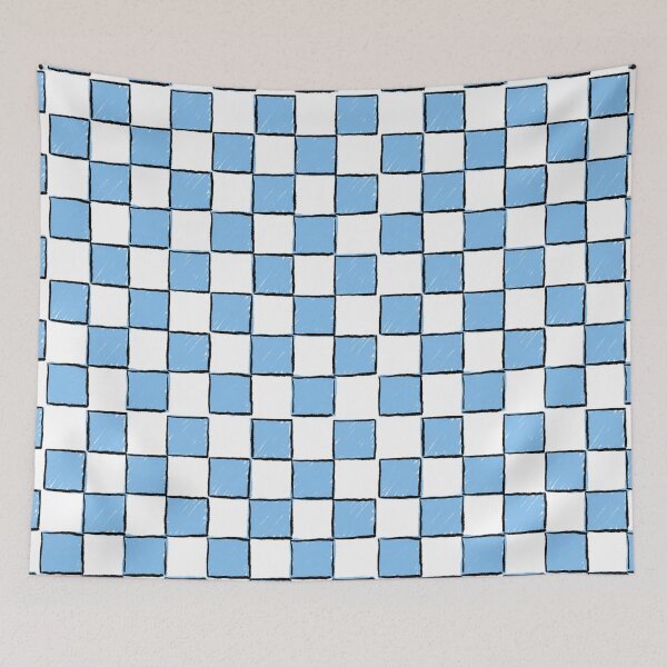Item preview, Blue Check Pattern designed and sold by lsb-ooks.
