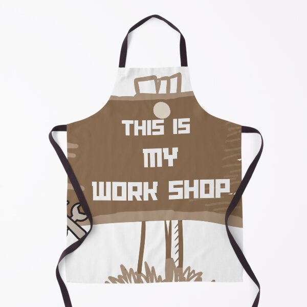 Item preview, This Is My Work Shop designed and sold by SimpleP.