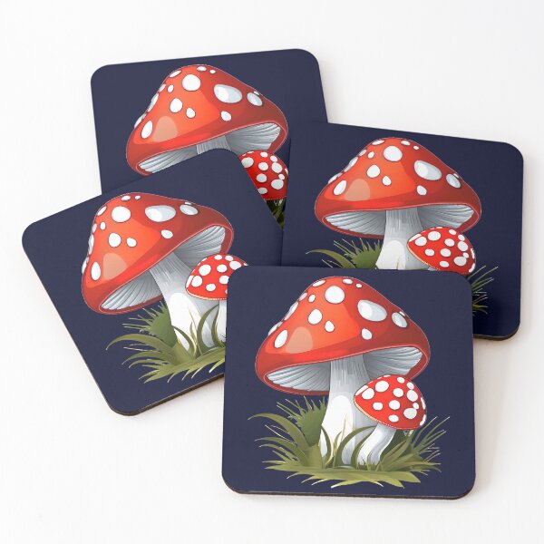 Item preview, Hongos Amanita muscaria | Setas rojas y blancas | Lindos hongos | hongo mágico designed and sold by IndigoTides.