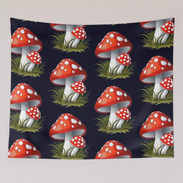 Item preview, Hongos Amanita muscaria | Setas rojas y blancas | Lindos hongos | hongo mágico designed and sold by IndigoTides.