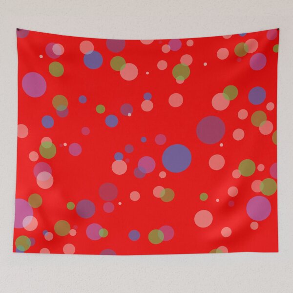 Item preview, Felicidad de la burbuja roja designed and sold by Yolanda Designs.