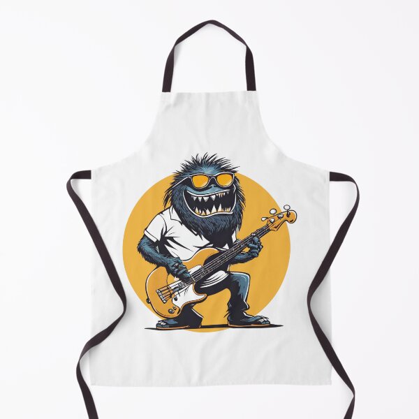 Item preview, FURRY MONSTER 3 – cool furry monster – bass furry monster – bass monster designed and sold by Musicians-world.