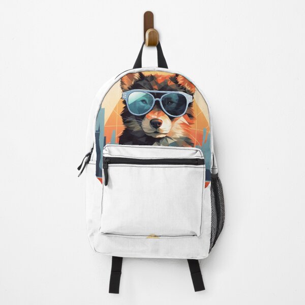 Item preview, smart modern  cool dog with sunglasses  designed and sold by Fernnieskillup.