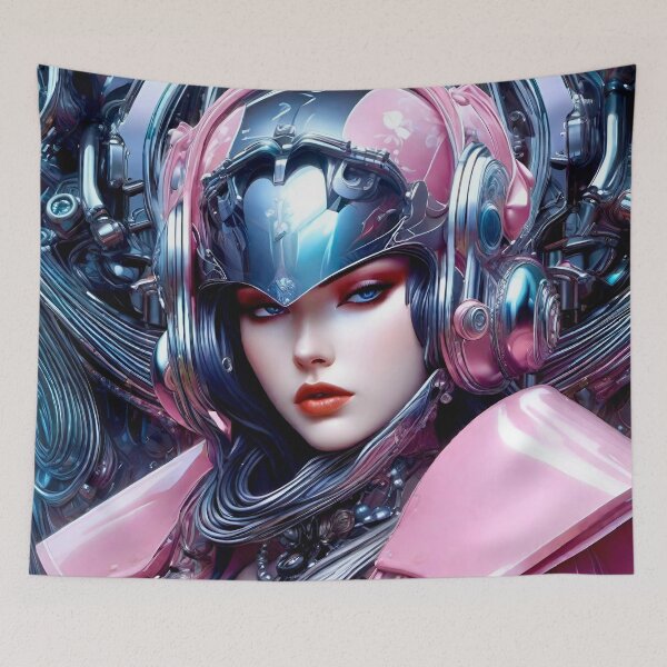 Item preview, Pretty in Pink - Sci Fi Character concept designed and sold by Delerat7.