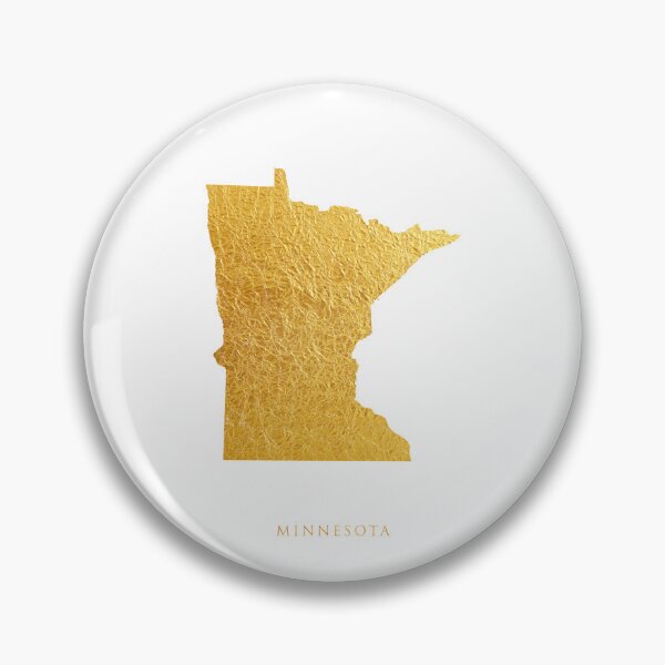 Item preview, Minnesota Gold Map designed and sold by ArtPrints.