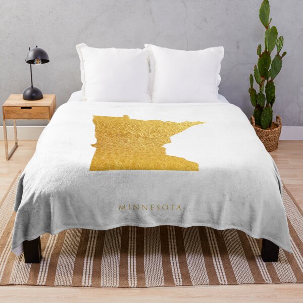 Item preview, Minnesota Gold Map designed and sold by ArtPrints.