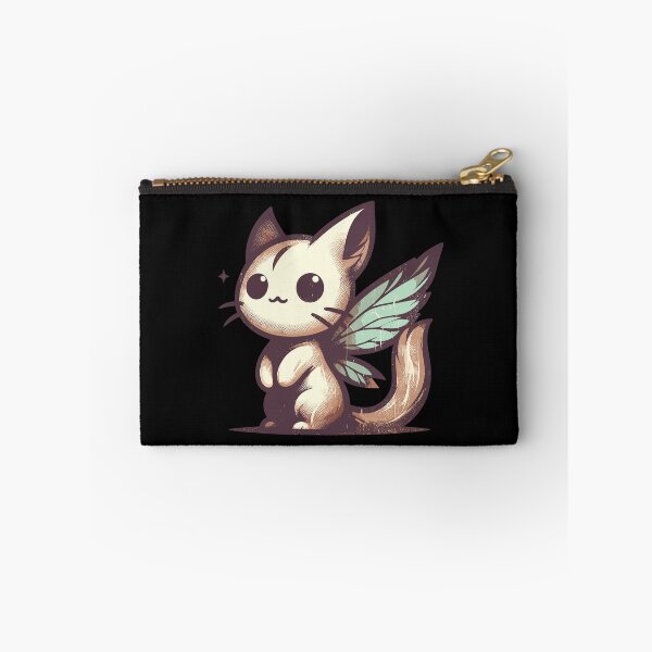 Item preview, Retro Vintage Kawaii Magical Fairy Cat designed and sold by TomFrontierArt.