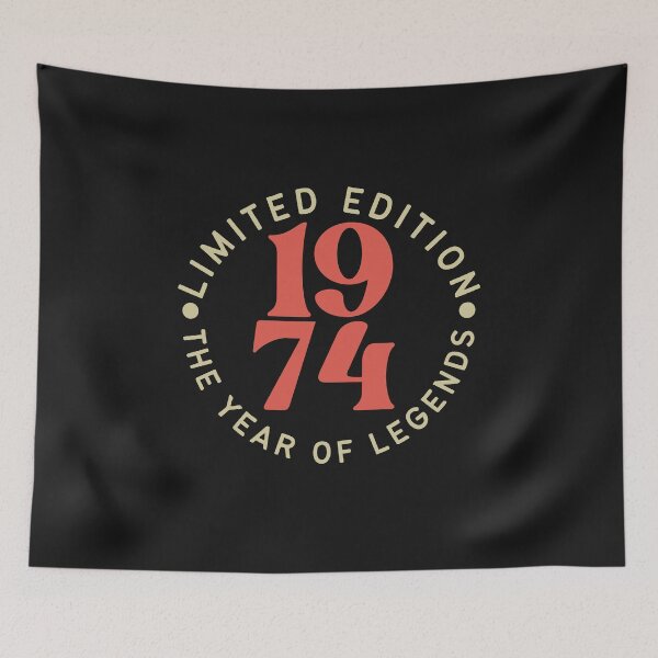 Item preview, 1974 limited edition legend vintage retro designed and sold by vintage-years.