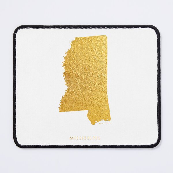 Item preview, Mississippi Gold Map designed and sold by ArtPrints.