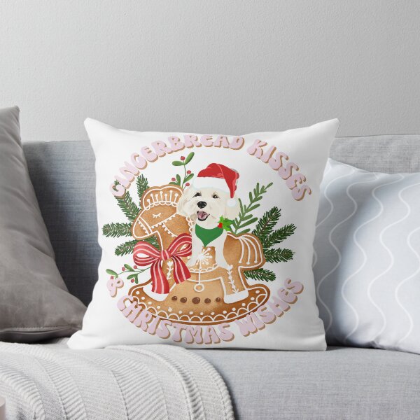 Artikelvorschau, Lebkuchenküsse + Weihnachtswünsche Lebkuchenschaukelpferd entworfen und verkauft von HoneyBooDesigns.