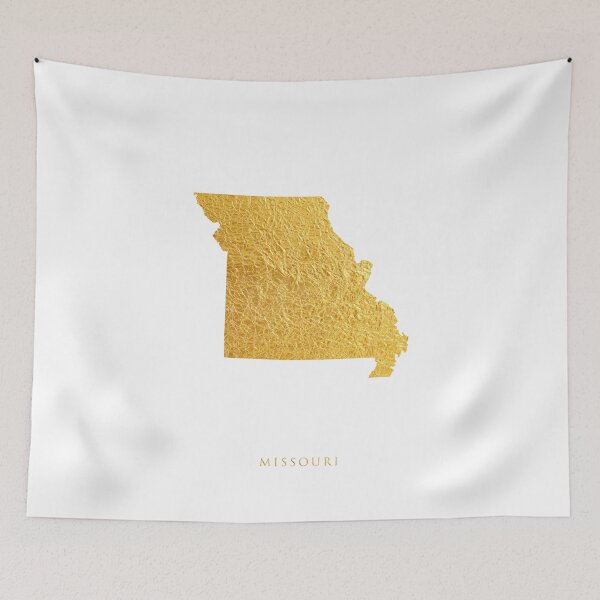 Item preview, Missouri Gold Map designed and sold by ArtPrints.