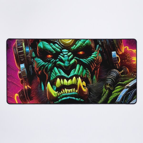Item preview, Cyber Orc - Surreal Sci Fi Fantasy art designed and sold by Delerat7.