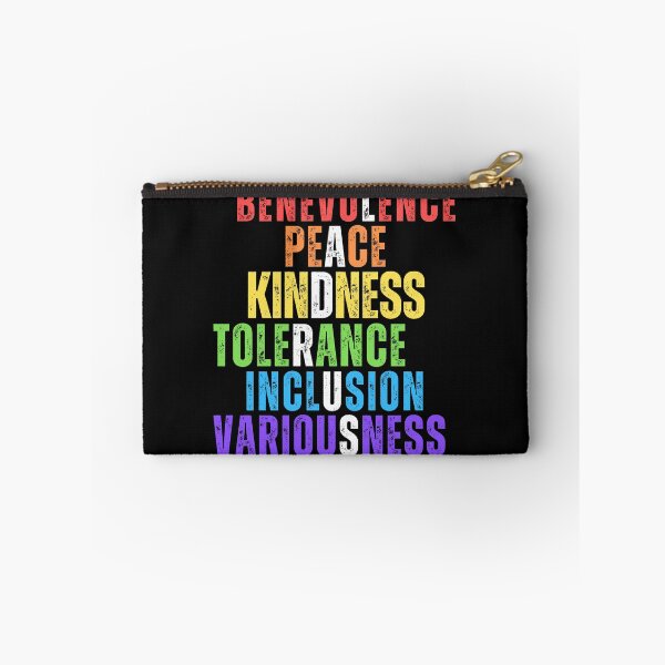 Item preview, Benevolence peace Kindness tolerance INCLUSION variousness Human Rights T-Shirt Classic T-Shirt designed and sold by Rockty.