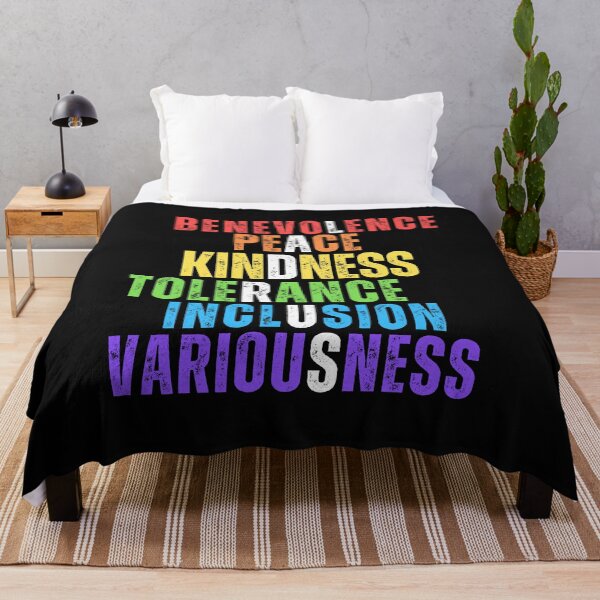 Item preview, Benevolence peace Kindness tolerance INCLUSION variousness Human Rights T-Shirt Classic T-Shirt designed and sold by Rockty.