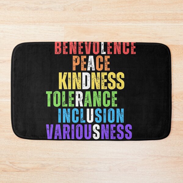 Item preview, Benevolence peace Kindness tolerance INCLUSION variousness Human Rights T-Shirt Classic T-Shirt designed and sold by Rockty.