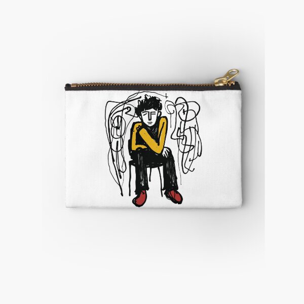Item preview, Depressed Man Sketch Illustration designed and sold by MadSwellDesigns.