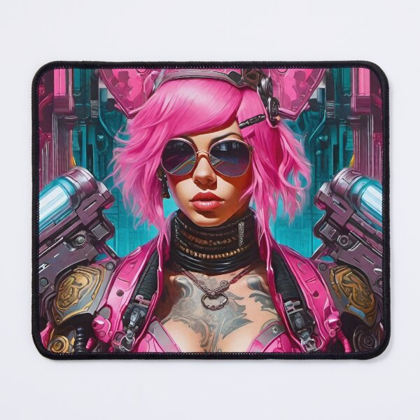 Item preview, Pink Bunny - Cyber City Character concept designed and sold by Delerat7.