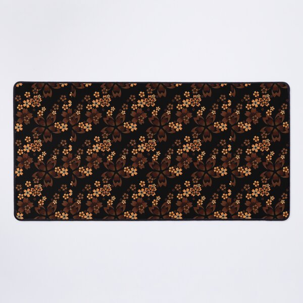 Item preview, Yukata kimono Japanese Flower pattern designed and sold by ThePurplePrints.
