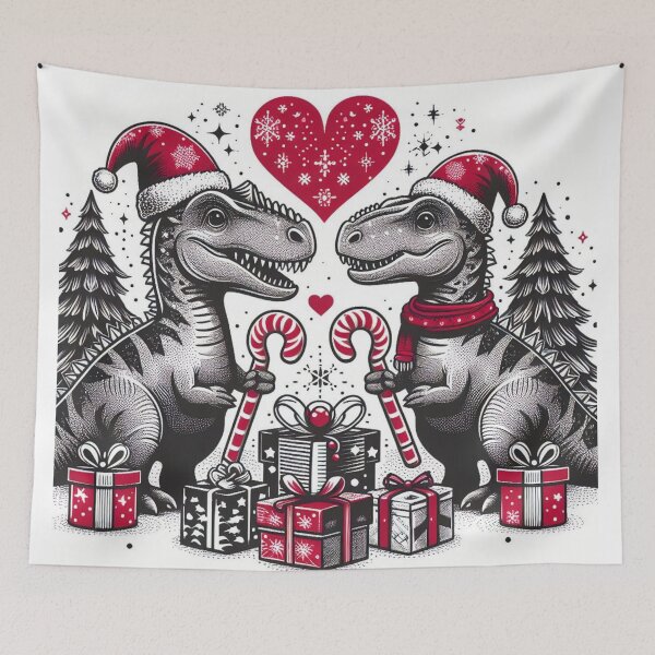 Item preview, xmas dino designed and sold by Greydate.
