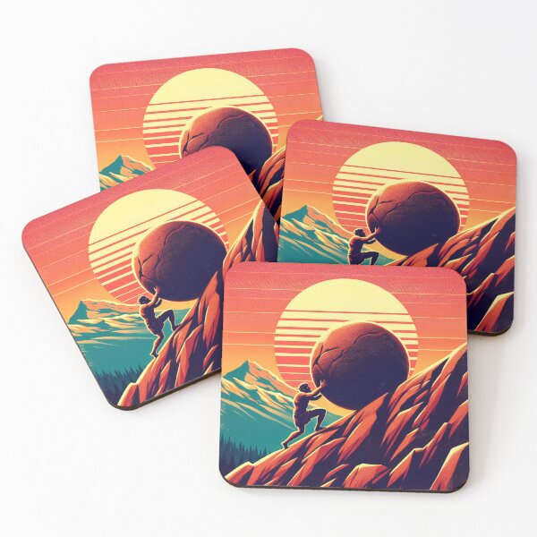 Item preview, Sisyphus - The Eternal Struggle designed and sold by ClassicRetroism.