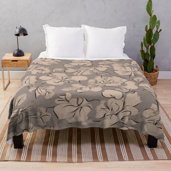 Item preview, Distorted flowers in soft tones designed and sold by AnyInk.