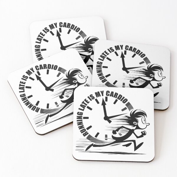 Item preview, Late Running Late Cardio designed and sold by nkhookysun.