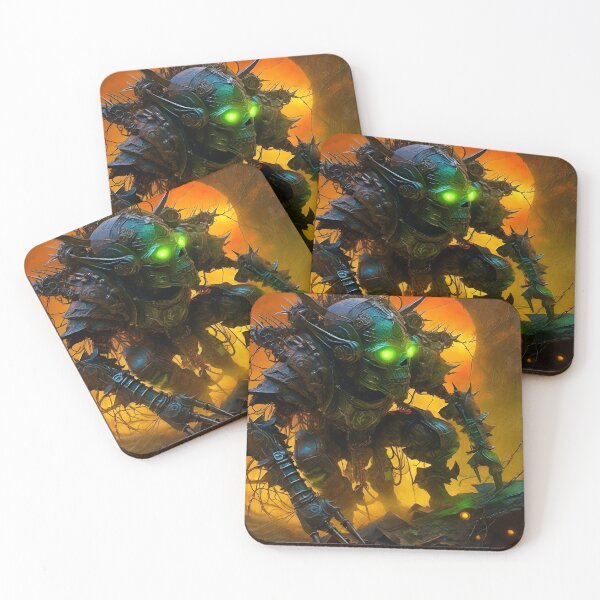 Item preview, Wastelands Cyber Goblin - Surreal Sci Fi Fantasy art designed and sold by Delerat7.