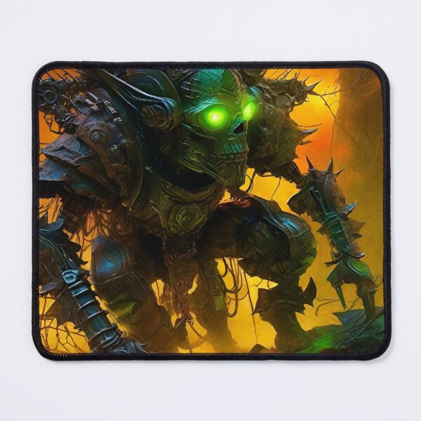 Item preview, Wastelands Cyber Goblin - Surreal Sci Fi Fantasy art designed and sold by Delerat7.