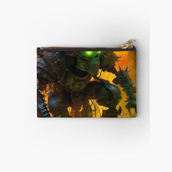 Item preview, Wastelands Cyber Goblin - Surreal Sci Fi Fantasy art designed and sold by Delerat7.