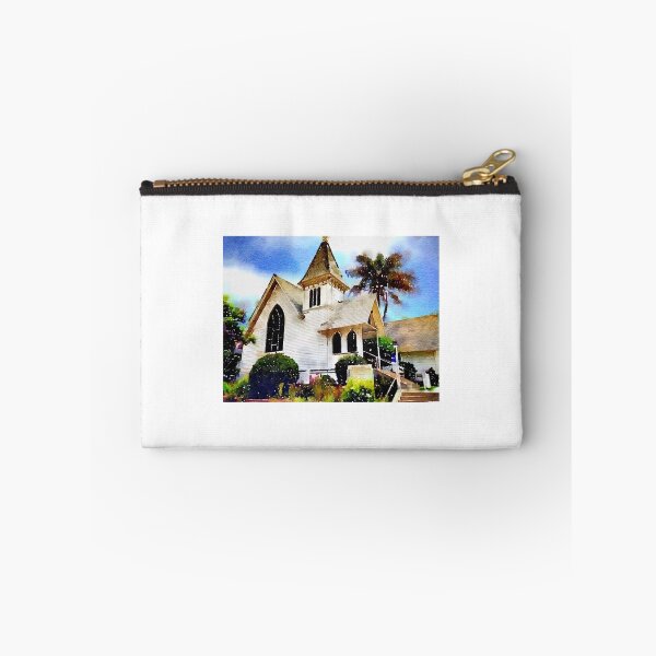 Item preview, Church and Palm Tree - Redondo Beach designed and sold by DiggerDan.